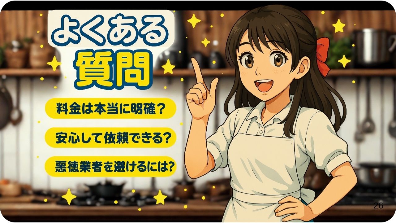 よくある質問：あなたの不安を解消