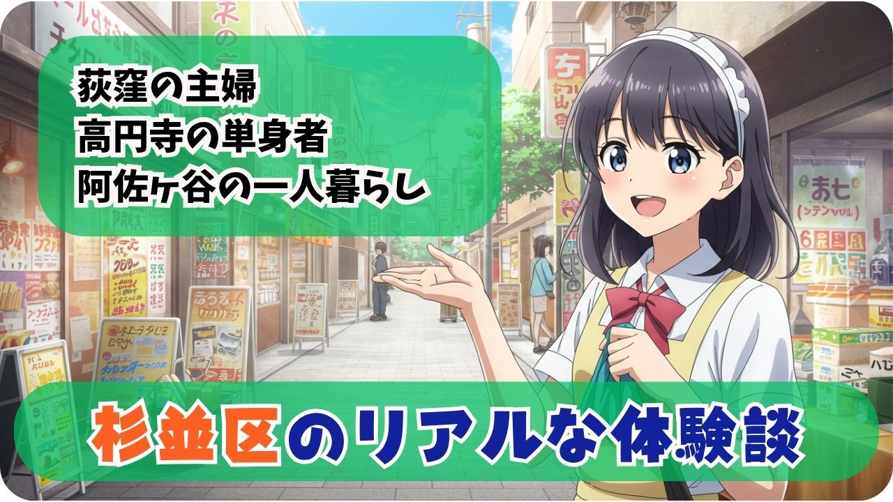 💭 実際の体験談：杉並区民が語る不用品回収のリアル