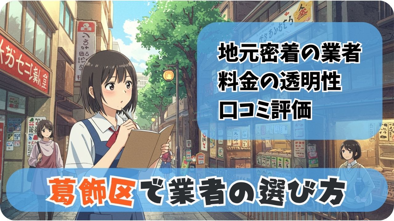 🔍 葛飾区で信頼できる不用品回収サービスの選び方とサービス比較