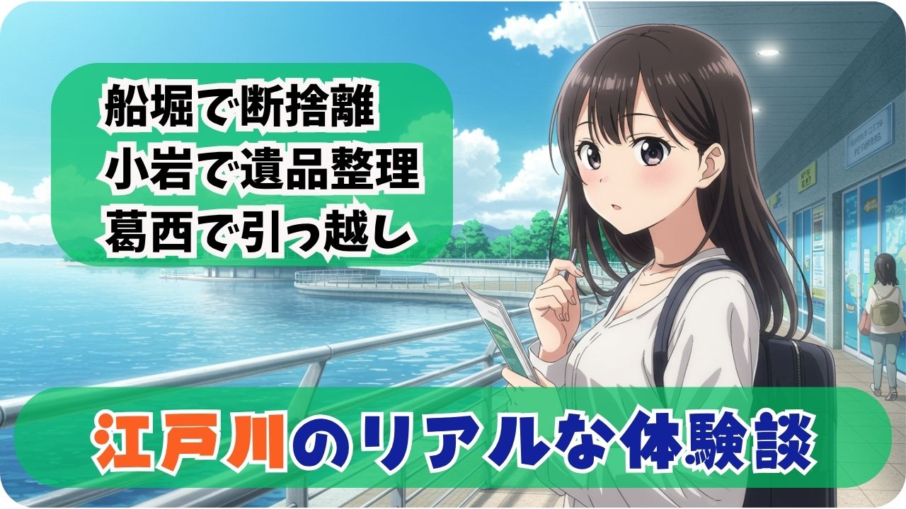 💬 実際の体験談：江戸川区民のリアルな声